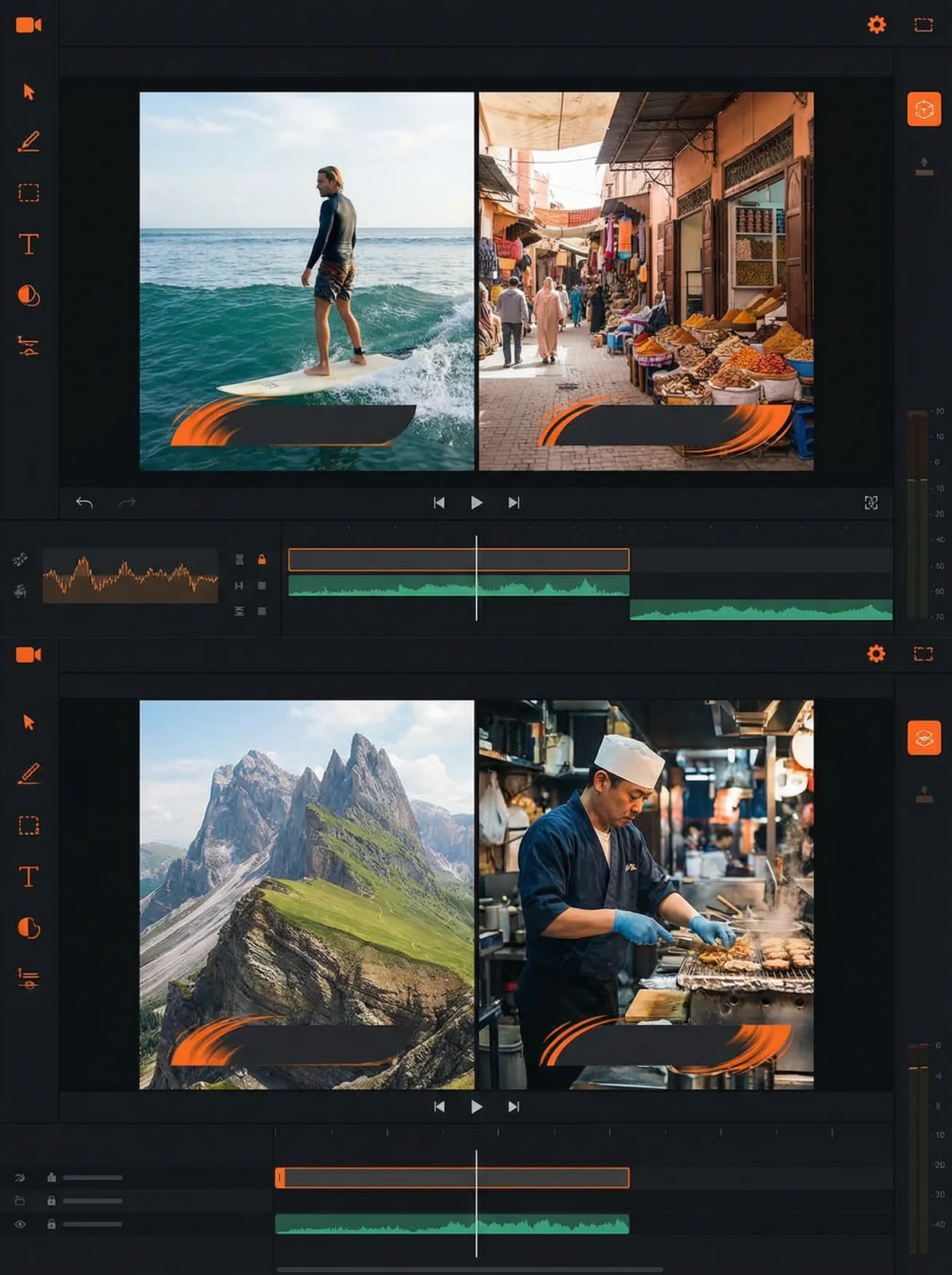 里番动漫 Vlog开场模板设计